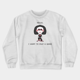 Jigsaw from Saw (Movie) Crewneck Sweatshirt